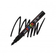 ΜΑΡΚΑΔΟΡΟΣ POSCA PC-3M ΜΑΥΡΟ